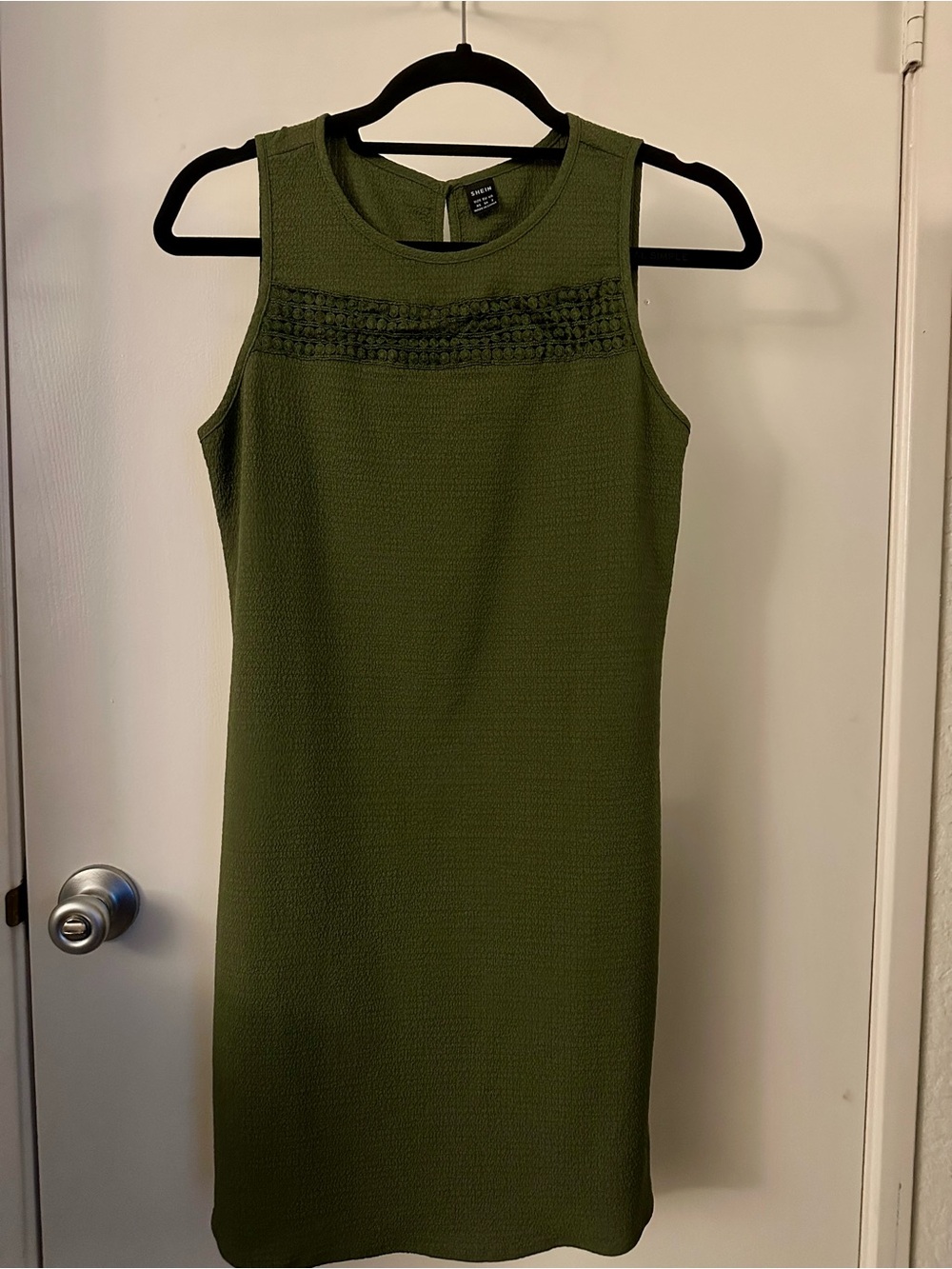 Sleeveless Shift Dress